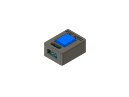 Single Channel Relay Box 3d model