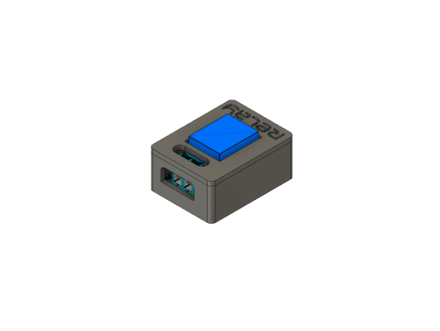 Single Channel Relay Box 3d model