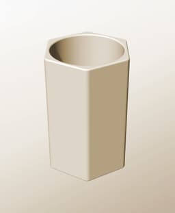 CH96-170 Modular component container for modern decor 3d printing 3d model