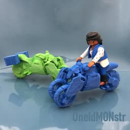 Death Stranding Playmobil Bike 3d model