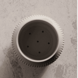 Planter with dripping tray 3d model