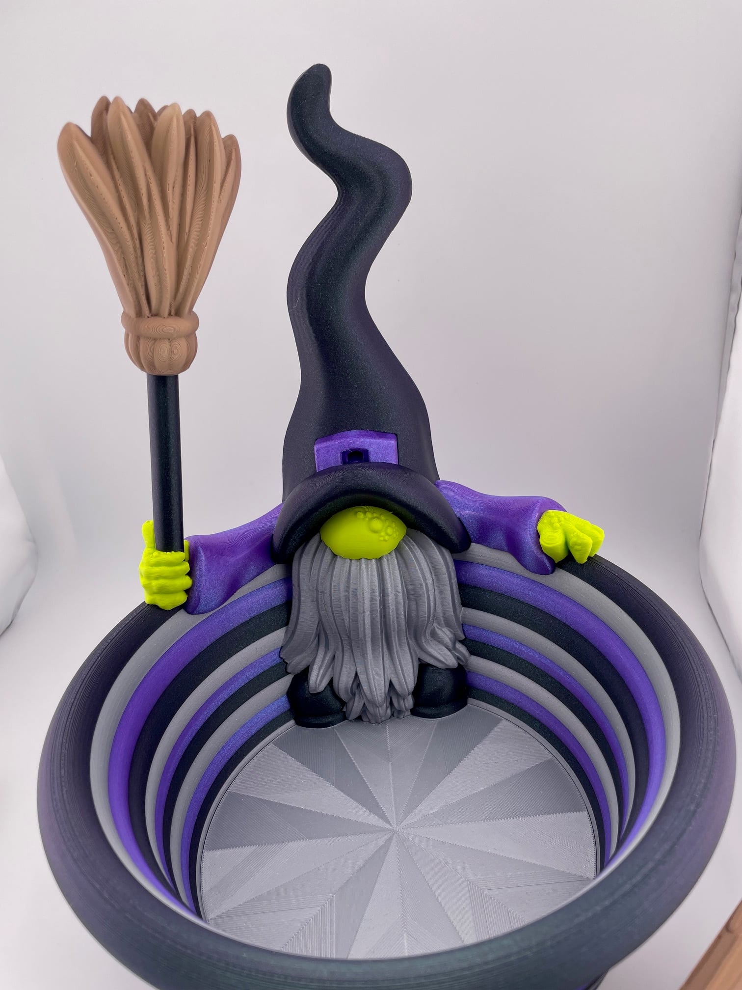 Customizable Witch Gnome Candy Bowl 3d model