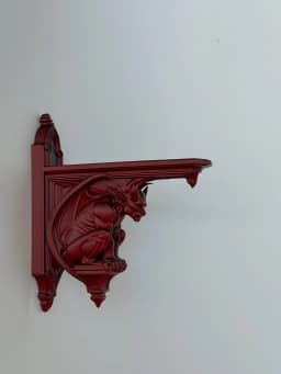 Gargoyle Corbel Shelf Bracket 3d model