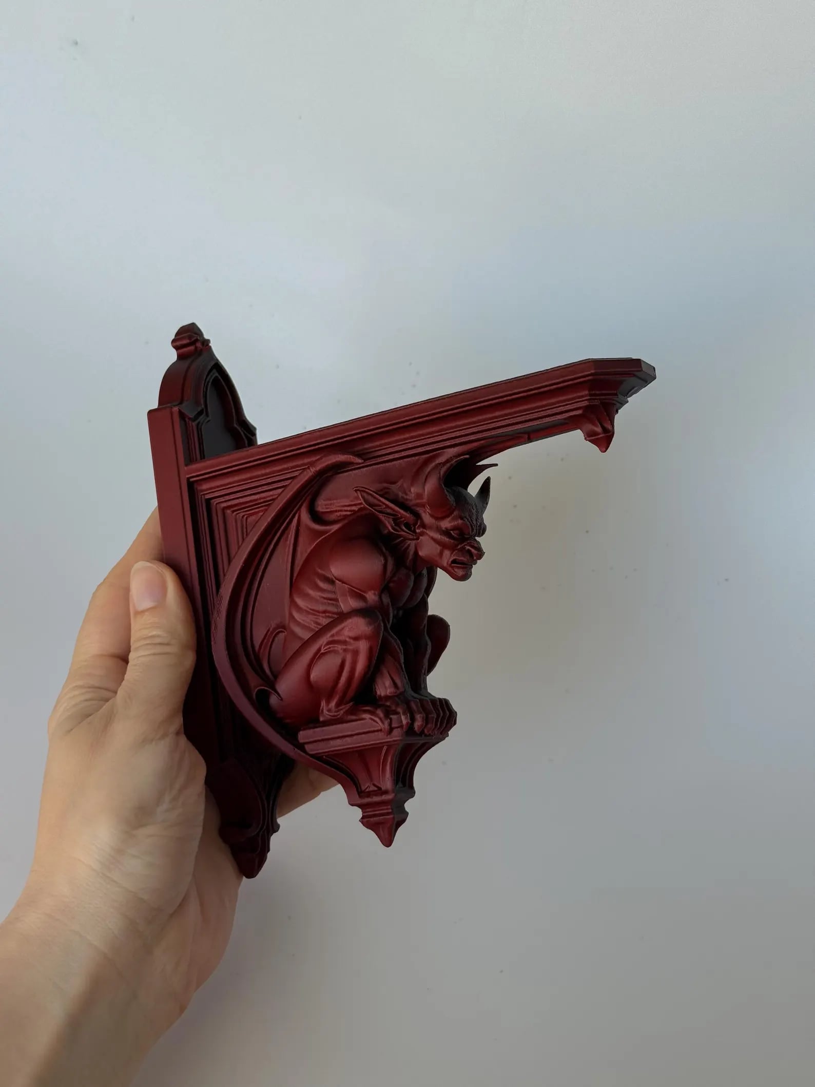 Gargoyle Corbel Shelf Bracket 3d model
