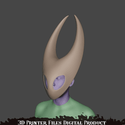 Hornet Mask Hollow Knight Silksong 3d model