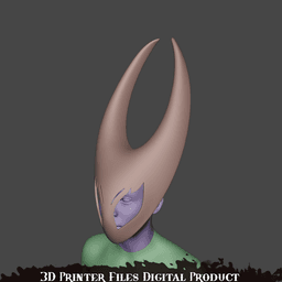 Hornet Mask Hollow Knight Silksong 3d model