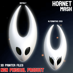 Hornet Mask Hollow Knight Silksong 3d model