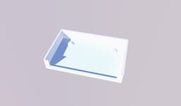 Trunk End Cover 50x80 (Compatible UNEX U24X) 3d model