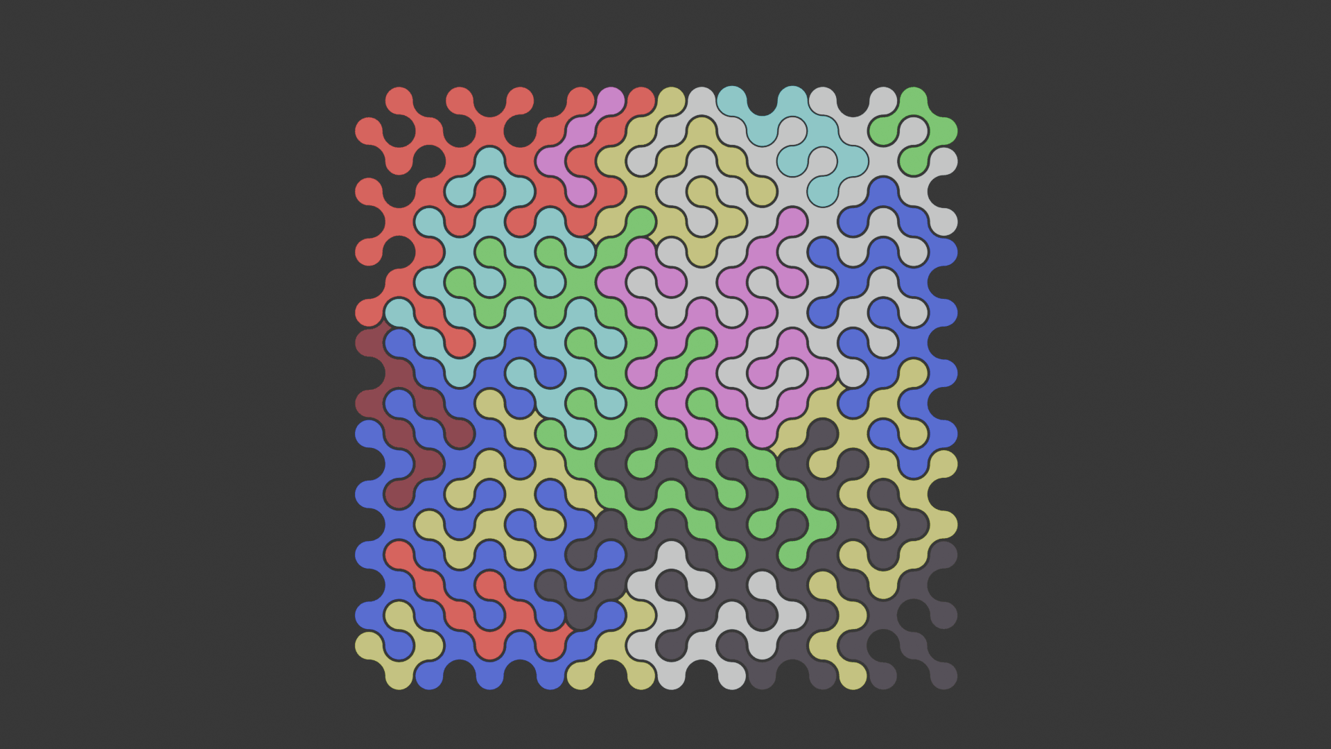 Fractal Puzzle 3d model