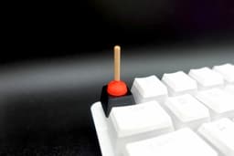 Toilet Plunger Keycap (Mechanical Keyboard) 3d model