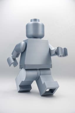 Modular Classic Minifigure โ Fully Customizable! 3d model
