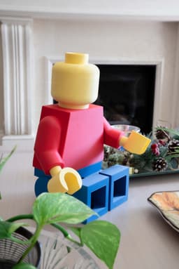 Modular Classic Minifigure โ Fully Customizable! 3d model