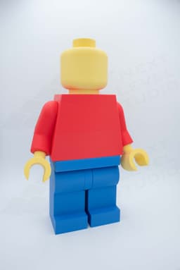 Modular Classic Minifigure โ Fully Customizable! 3d model