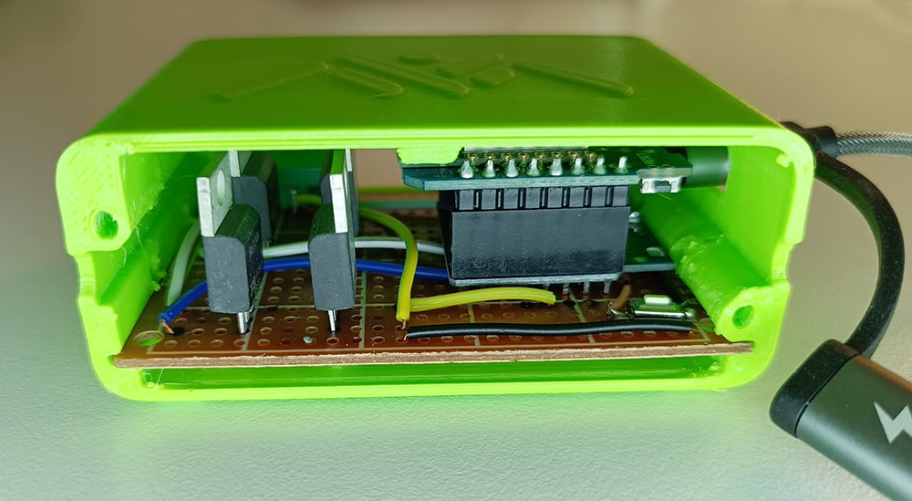 5x7cm Universal PCB Board Case 3d model