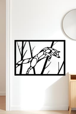 Fox Wall Art, Wall Decor, Home Decor 3d model