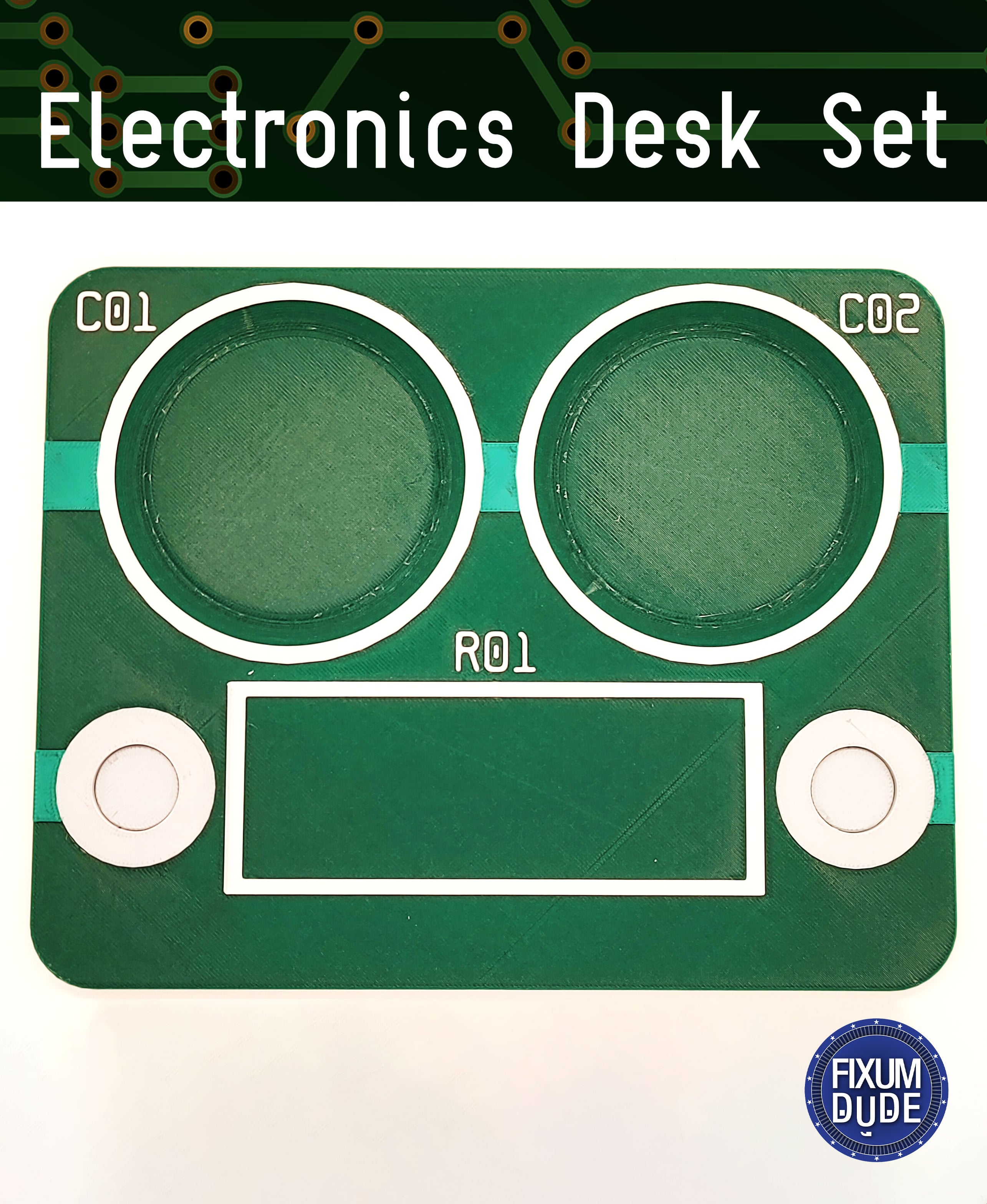 Electronics Desk Set 3d model