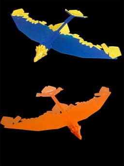 Fliegender Vogel 3d model