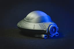 Alien Spaceship - Print in place 3d model