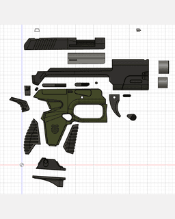 Sidekick Halo Infinite 3D Printable replica 3d model