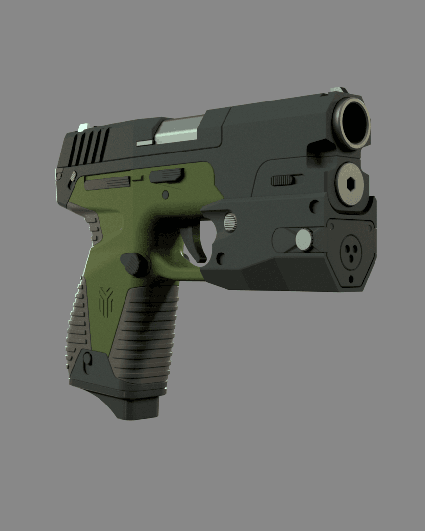 Sidekick Halo Infinite 3D Printable replica 3d model