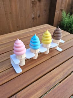 Ice Cream Cone Display 3d model