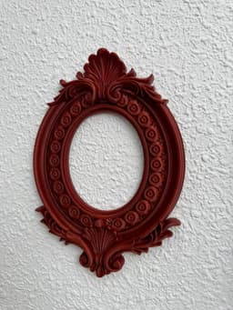 Classic Frame Victorian Gothic Wall Decor Photo Frame 3d model