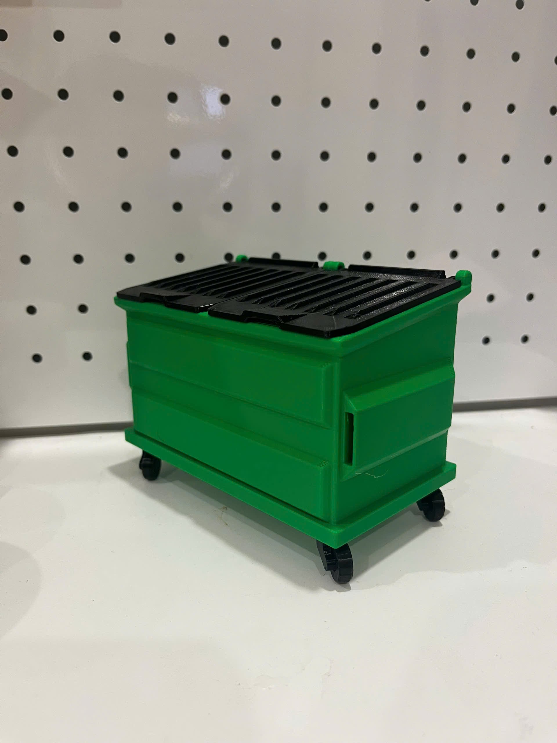 Mini Desktop Dumpster 3d model