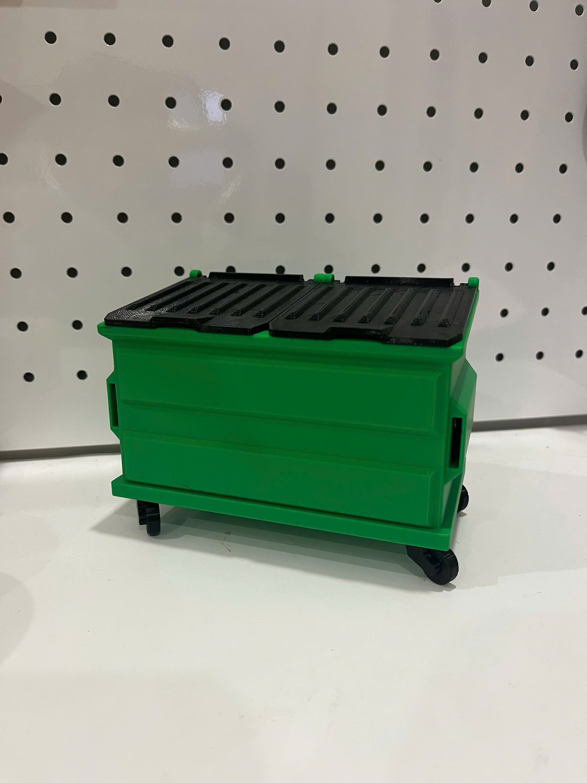 Mini Desktop Dumpster 3d model