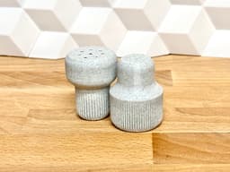 Salt and Pepper Set (modern shaker kit) 3d model