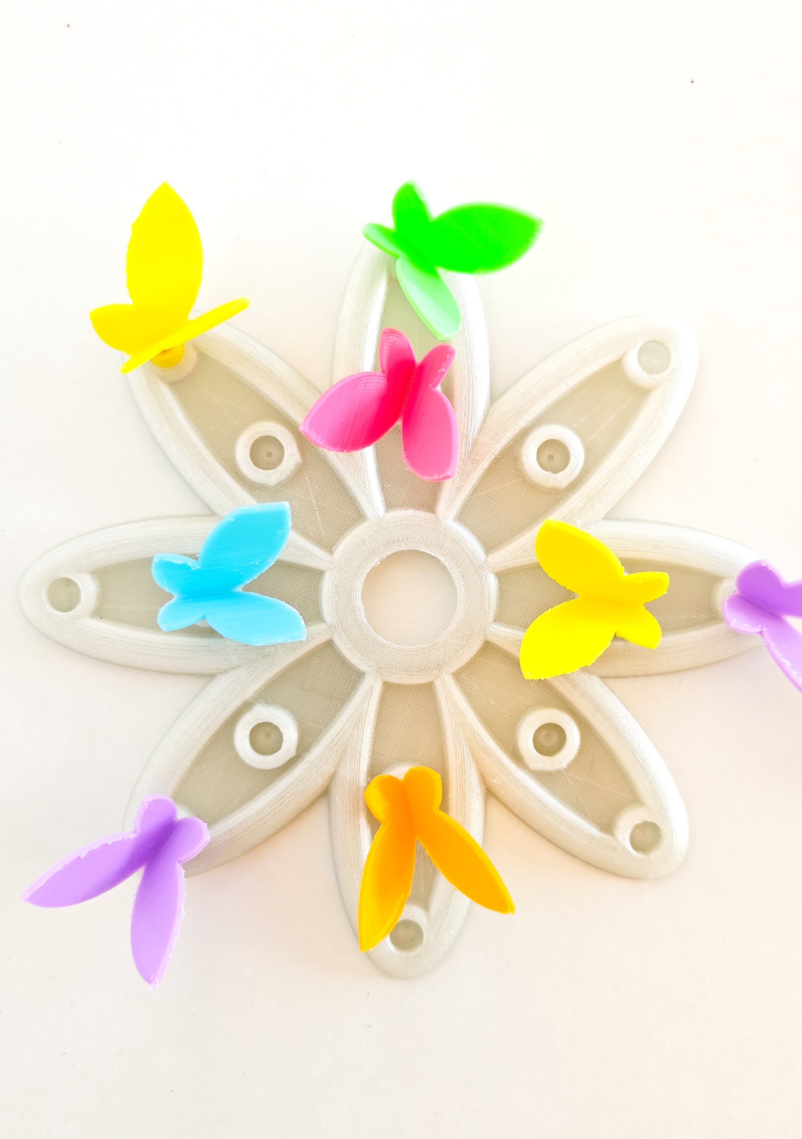Butterfly pins 3d model
