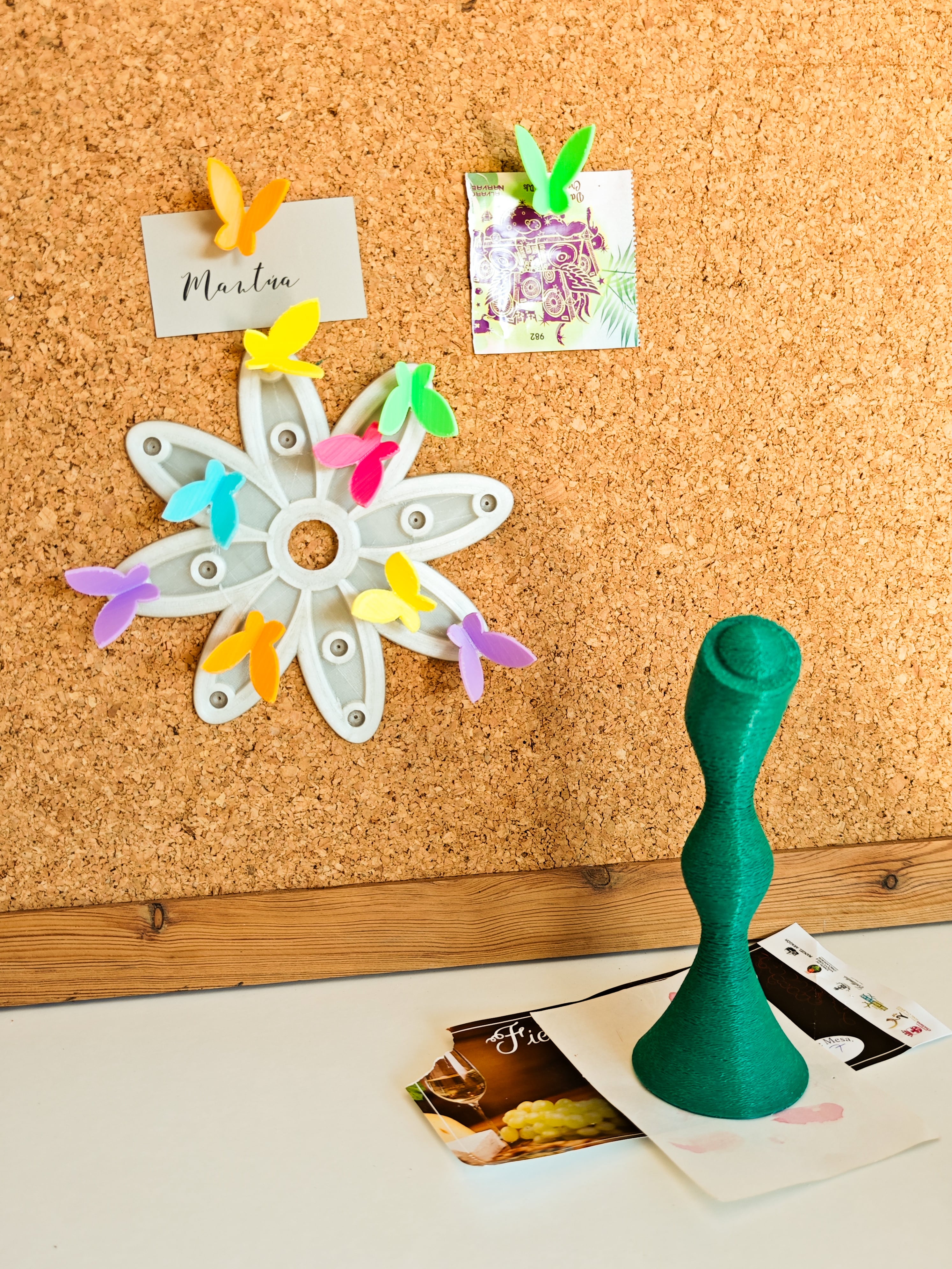Butterfly pins 3d model