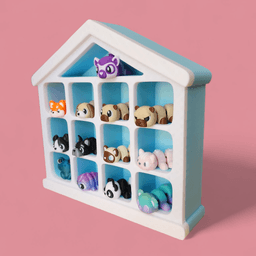 2025 Cottage Shelf 3d model