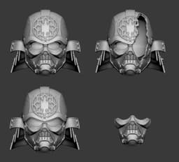 Sengoku Darth Vader 3D Printer File STL 3d model