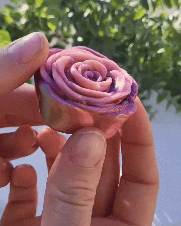 Rose Spinner Fidget 3d model