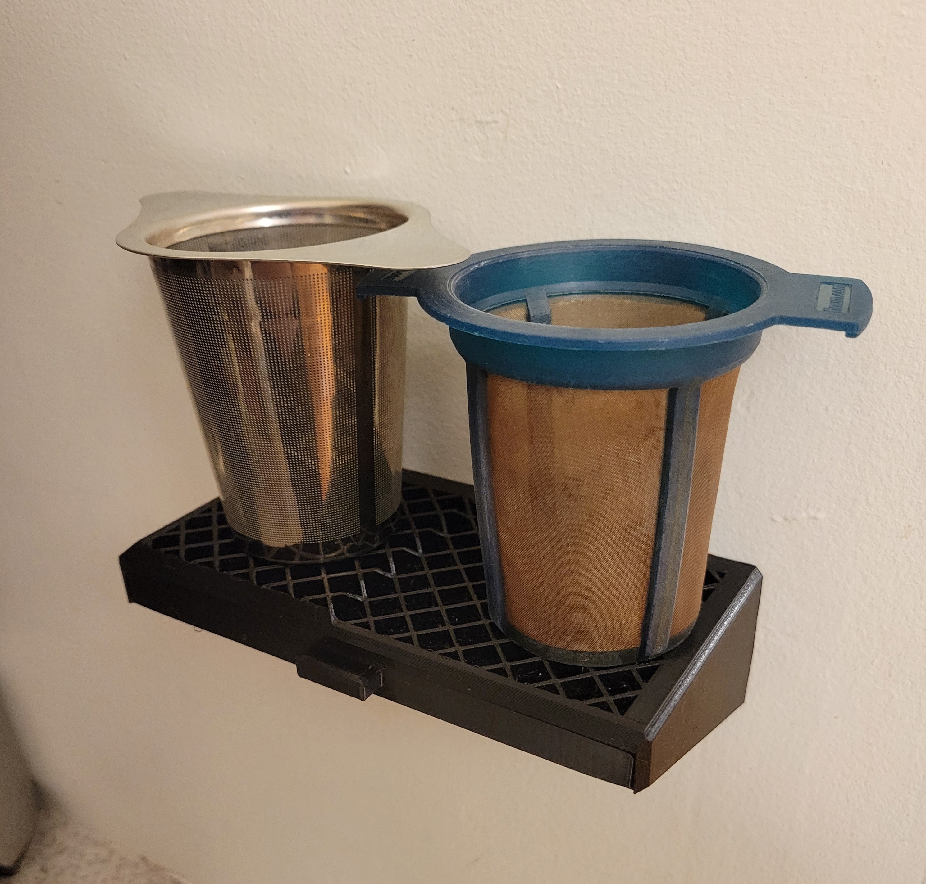 Tea Strainer Wall Mount 3d model