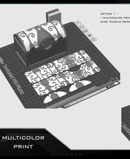 Hogwarts Legacy inspired motorized eye chest 3d model