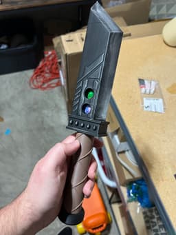 Buster Sword Dice Holder 3d model