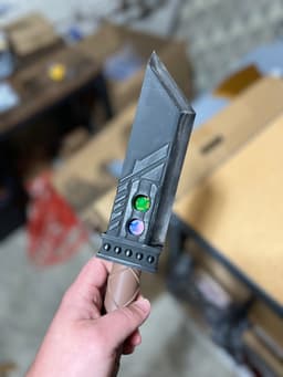 Buster Sword Dice Holder 3d model