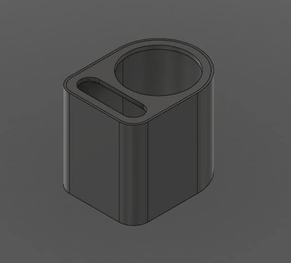 Toothbrush and toothpaste holder 3d model