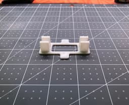 Smaller CD Case Stand (6mm depth) 3d model