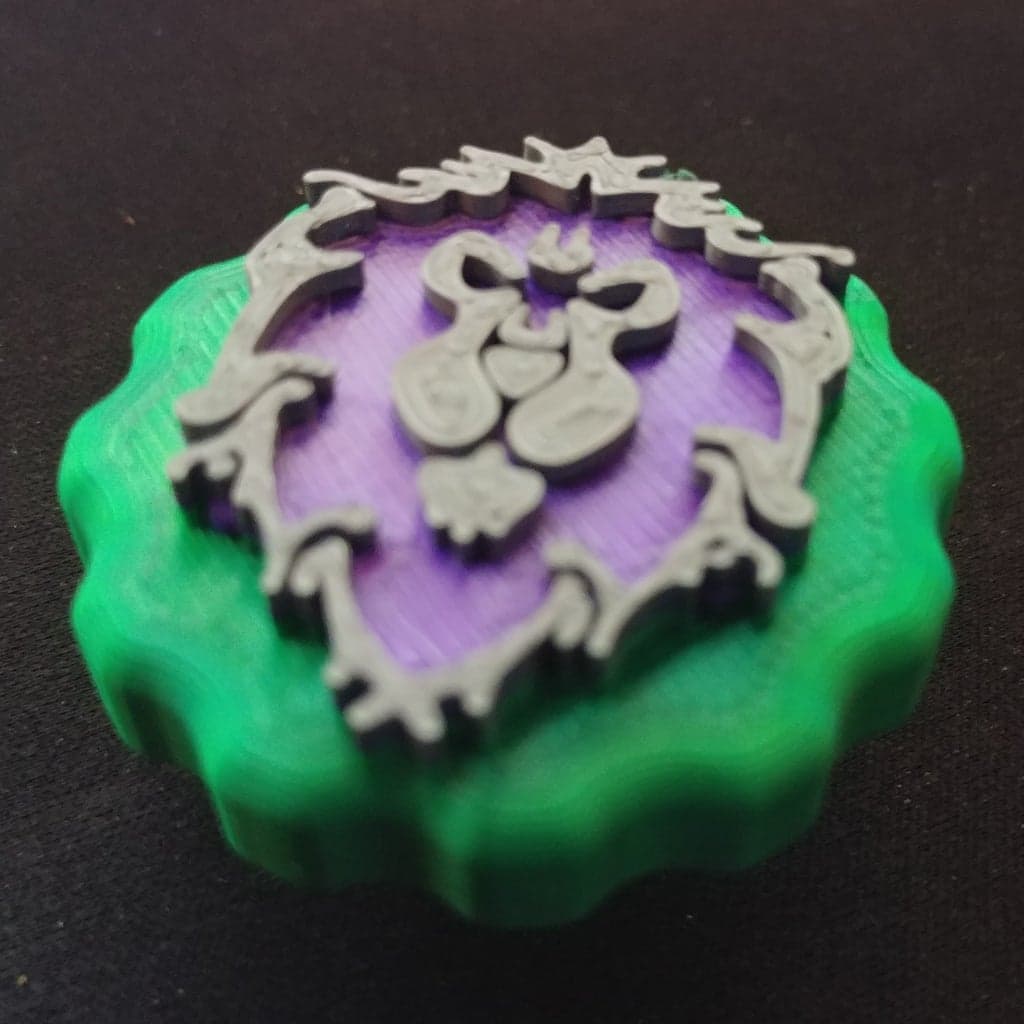 Warcraft Alliance - Extruder Knob 3d model