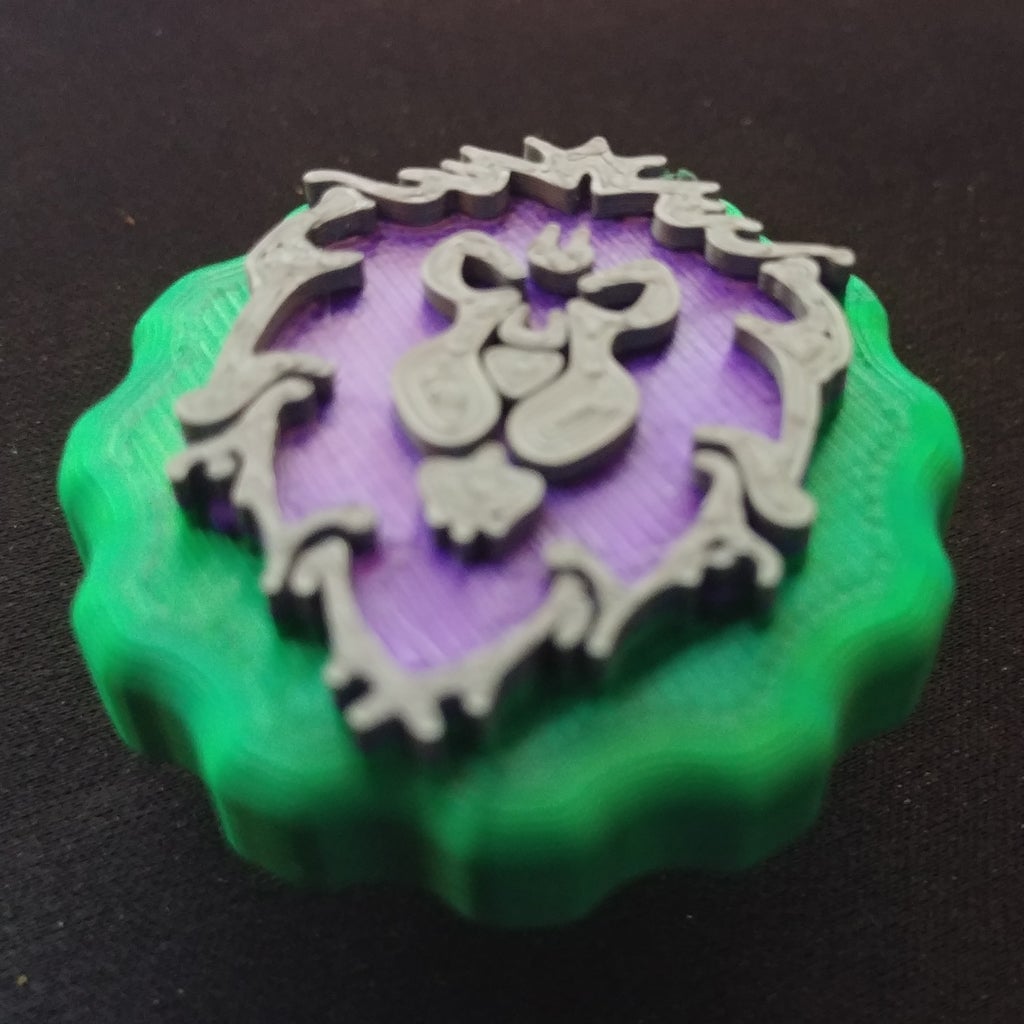 Warcraft Alliance - Extruder Knob 3d model