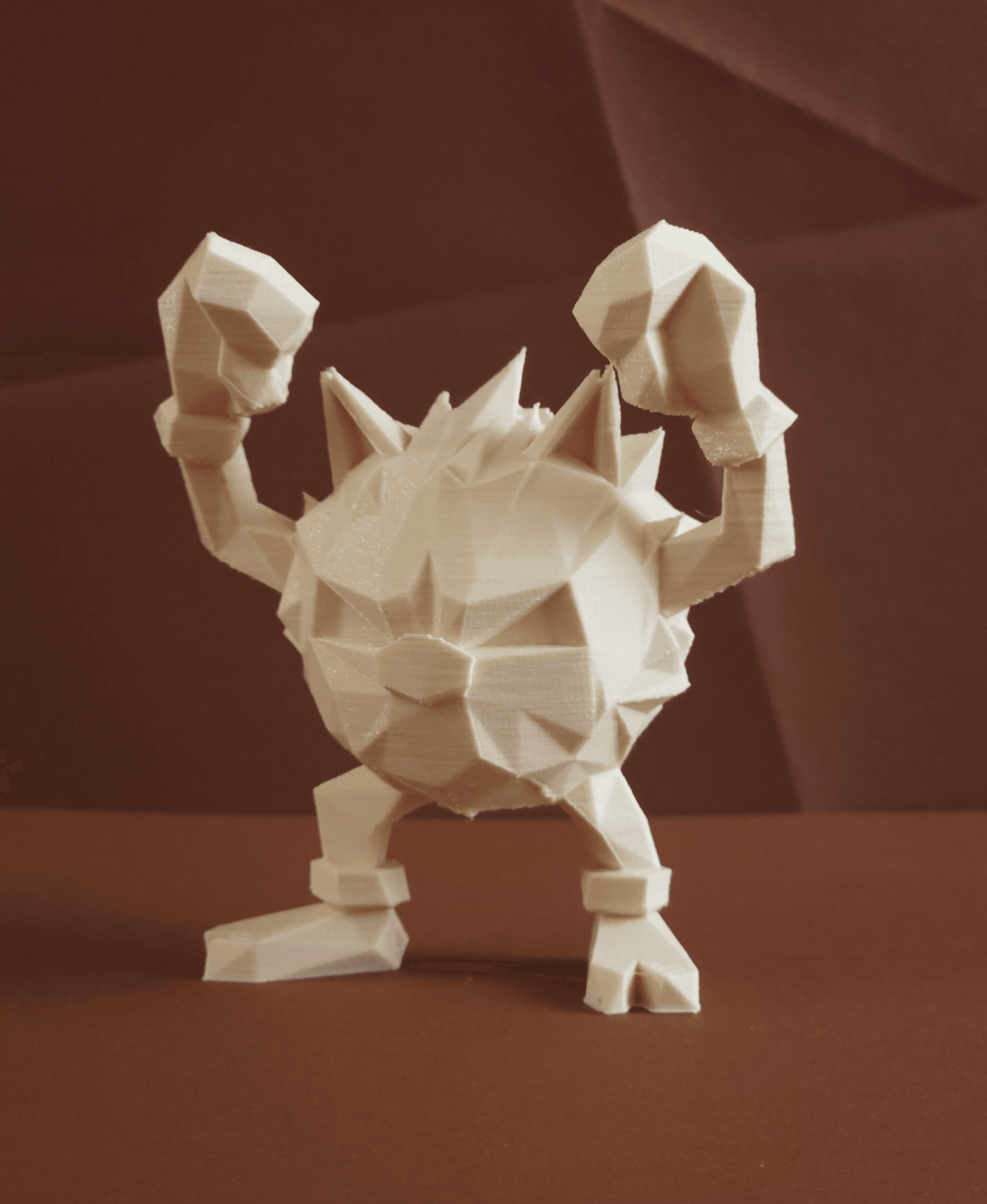 Primeape Low Poly Pokemon 3d model