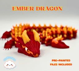 Ember Dragon 3d model