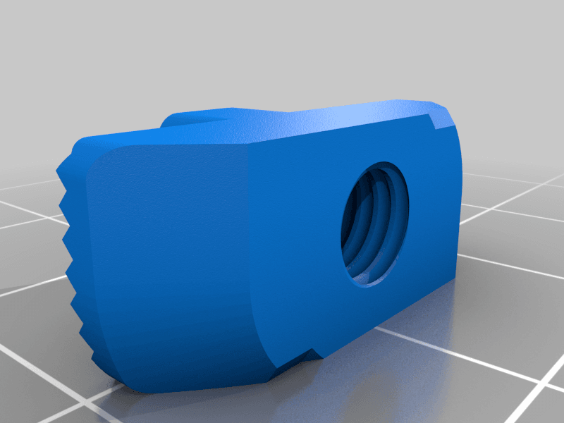 T Nut for 4040 Extusion 3d model