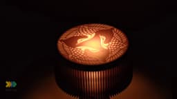 Vogco Lightbox Lamp 3d model