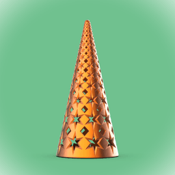 "Holy" Tree Tealight Topper #4 3d model
