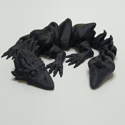 Articulated Rock Lizard Spiky Dragon 3d model