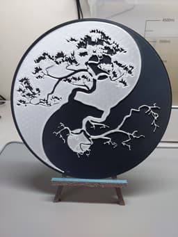 Bonsai Yin Yang 1 3d model