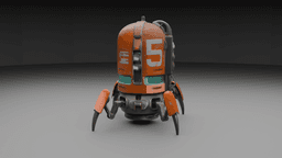 SpiderBot 5 3d model